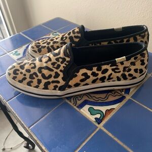 Kate Spade Keds Cheetah Print 8.5